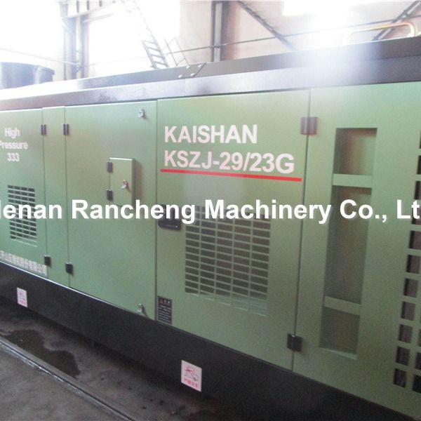 1107CFM 25bBar Diesel Engine Screw Compressors Portable Air Compressors For 2.5-1.8 Mpa Pressure