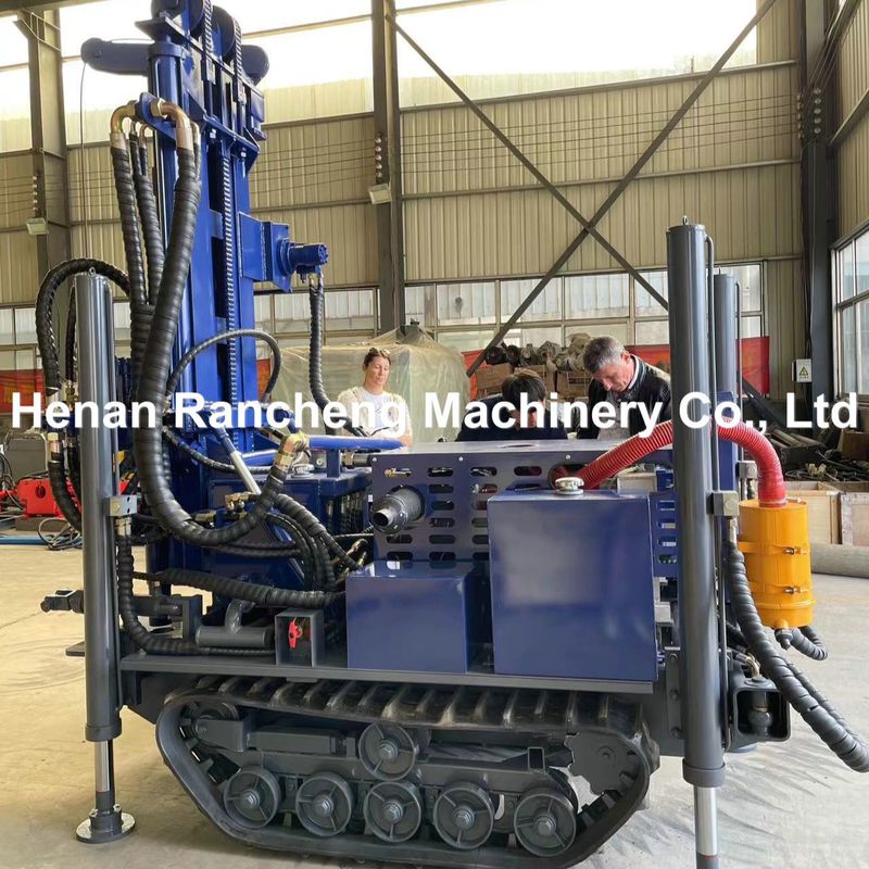 Drilling Machine  Equipped With Powerful 77.3KW Yuchai Diesel Engine 45-65r/Min Rotary Speed