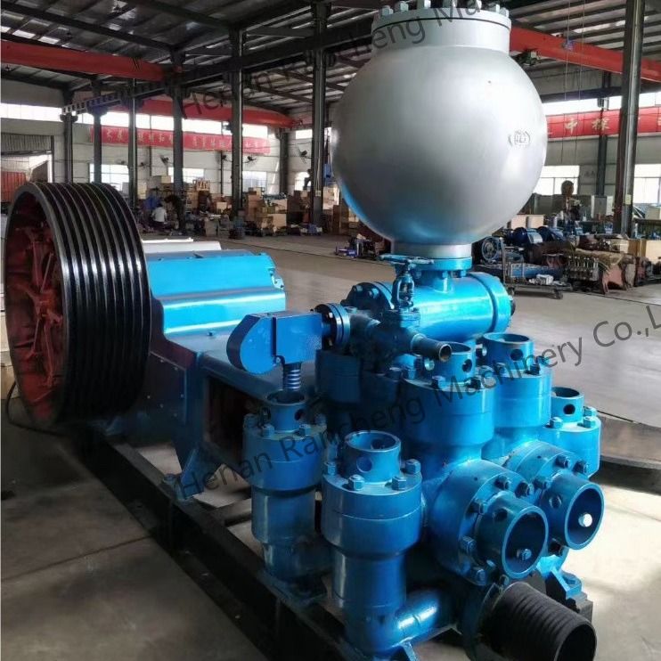 185KW Power 7MPa Maximum Pressure Drilling Mud Pump For 1000m Deep Water Well Projects 7200kg