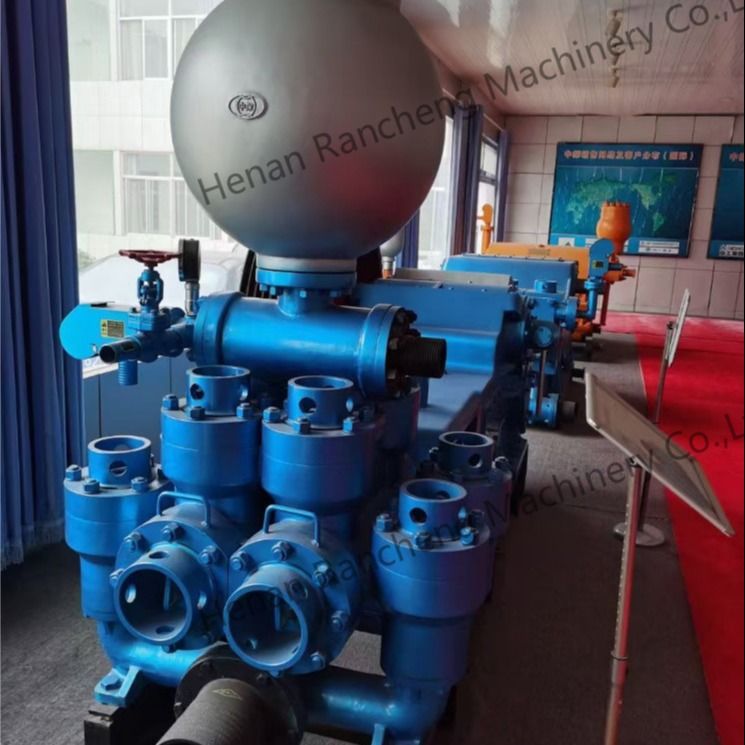 185KW Power 7MPa Maximum Pressure Drilling Mud Pump For 1000m Deep Water Well Projects 7200kg