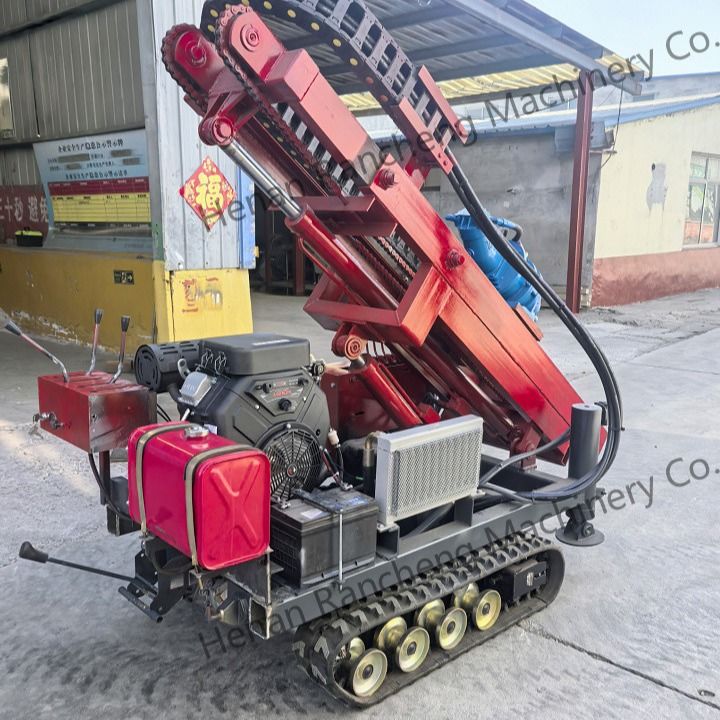 RCKM-30S Small Hydraulic Pile Driver For Solar Pile Installation And Mini Pile Drilling