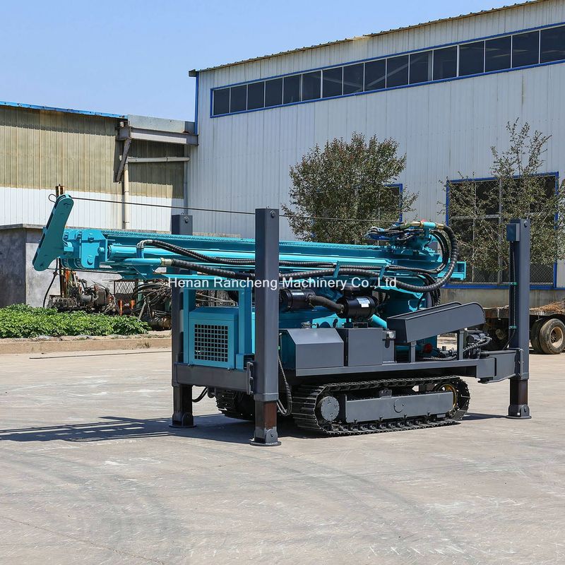 350m Drilling Depth 91KW Yuchai Engine Water Well Drilling Rig 22T Lifting Force