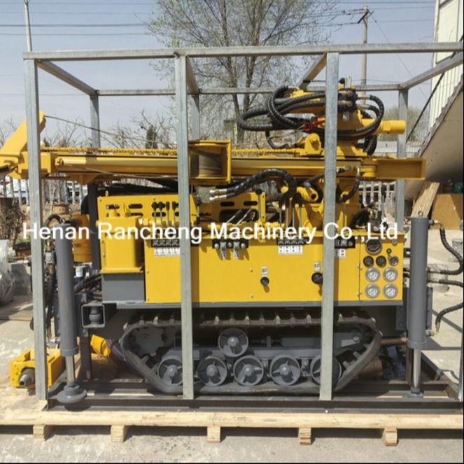 High Performance Yuchai 180m Bore Depth RCF180S Mini Water Well Drilling Machine