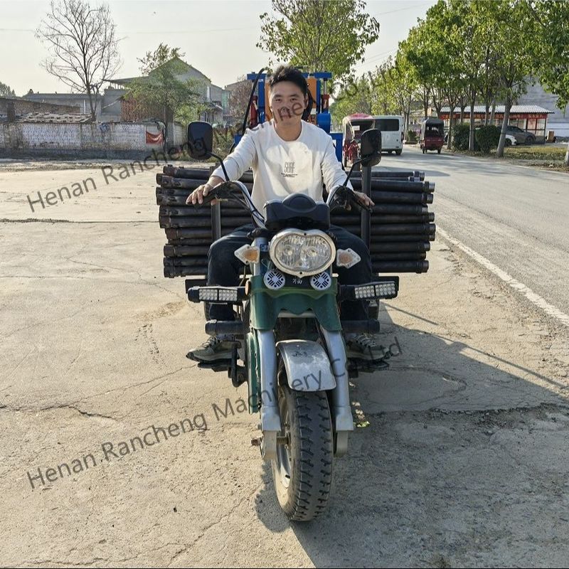 Small Hydraulic Portable Tricycle Water Well Drilling Rig Machine For Efficient Borehole Drilling