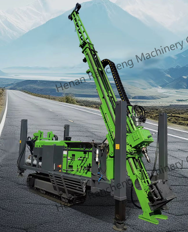 Hydraulic Core Drilling Rig  RCJ1600C Drill Depth1400-1800m With 154KW Cu-mmins Engine