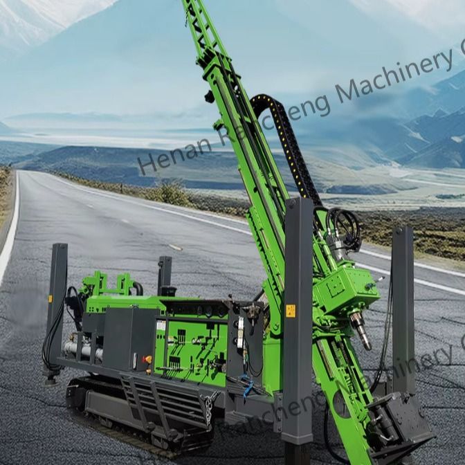 Crawler Mounted Hydraulic Core Drilling Rig RCJ1600C Full Hydraulic Machine With 154KW Cu-mmins Engine