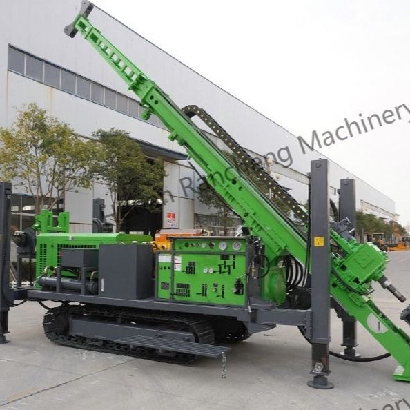 Crawler Mounted Hydraulic Core Drilling Rig RCJ1600C Full Hydraulic Machine With 154KW Cu-mmins Engine