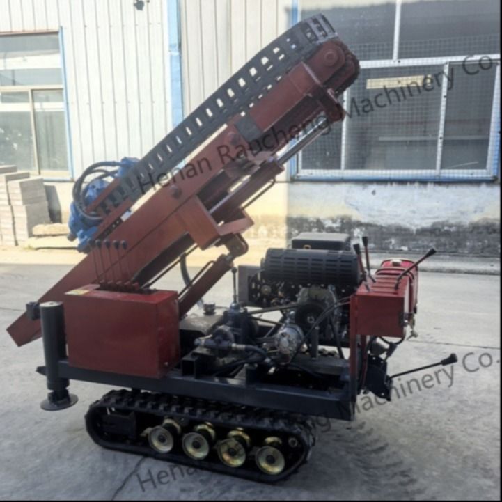RCKM-30S Small Hydraulic Pile Driver For Solar Pile Installation And Mini Pile Drilling