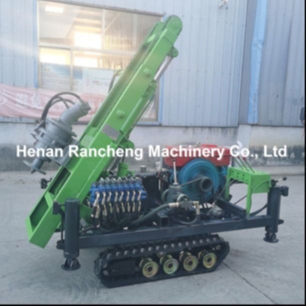 RCKM-30S Small Hydraulic Pile Driver For Solar Pile Installation And Mini Pile Drilling