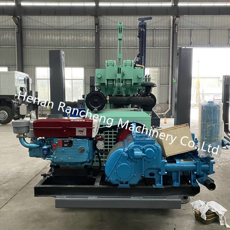 Deep Borehole DTH Drilling Rig 350m Depth Water Well Machine Full Hydraulic Operation