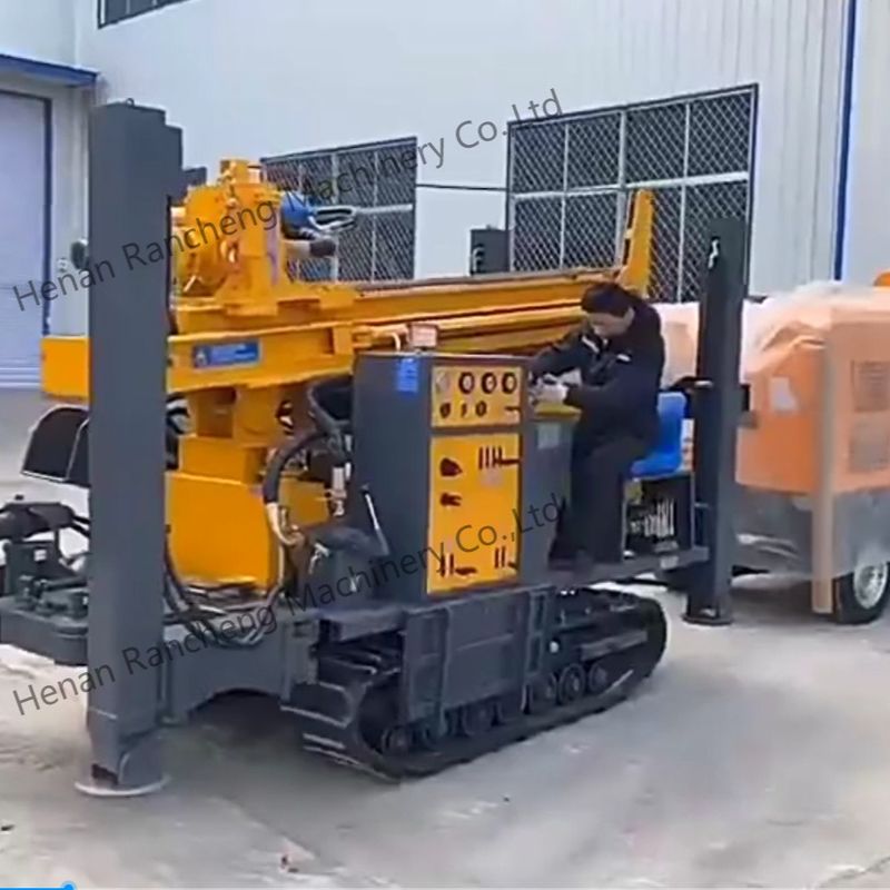 280m Water Well Drilling Rig with 7000-9000Nm Max Torque - Diesel Hydraulic Power