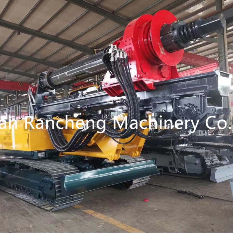 Hydraulic Bored Rotary Drilling Rig 95KW Yuchai Engine 15m Piling Depth 165T Weight