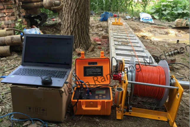 300m Geophysical Equipment Borehole Water Well Log Tool Apparent Resistivity Measuring Logging System