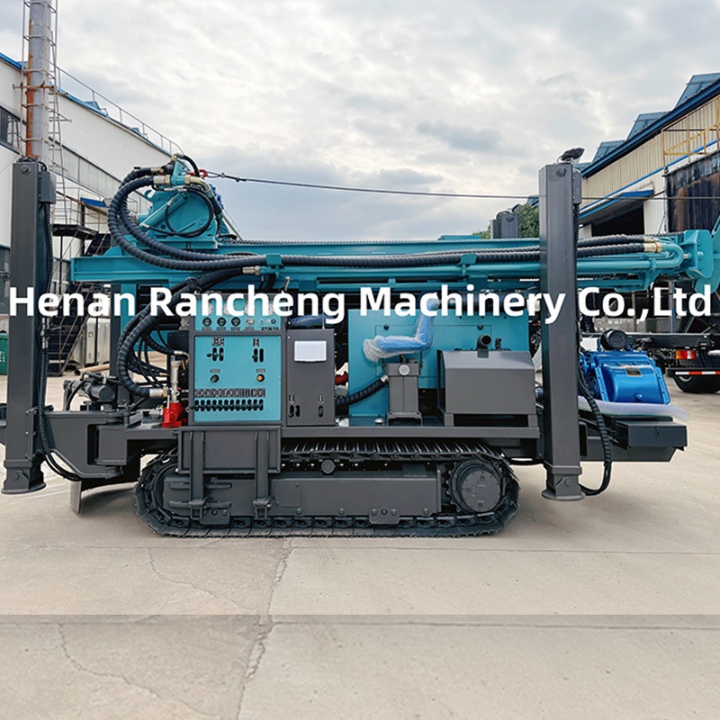 Upgrade RCF350C Water Well Drilling Machine With Drill Rod Rack For Water Borehole Drilling