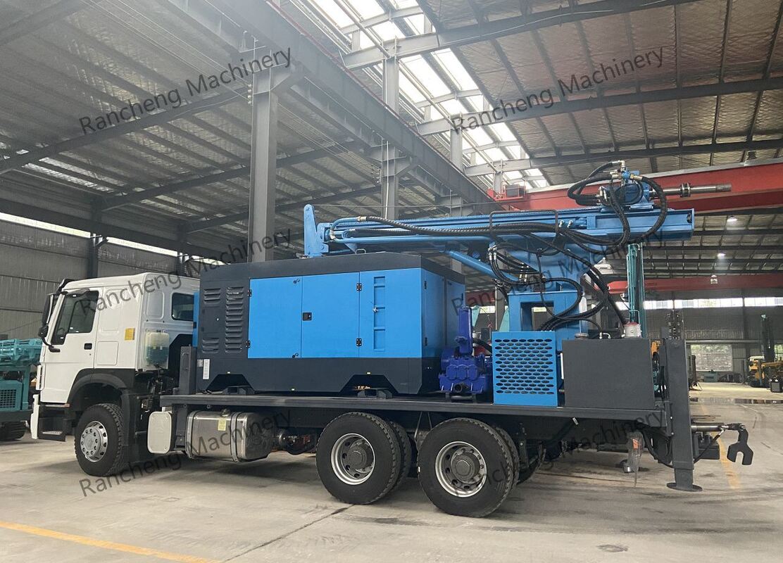 1000m Depth Truck Mounted Borehole Water Well Drilling Rig Machine For Sale