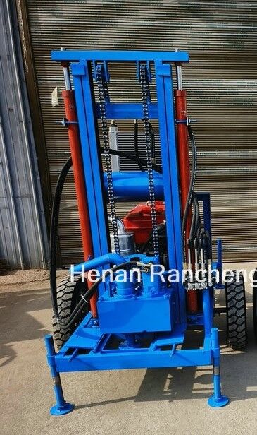 150M Drilling Depth Portable Water Well Drilling Machine With 450mm Borehole Diameter