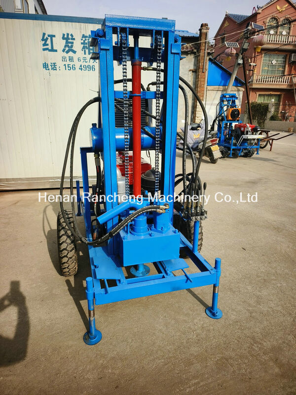 150M Drilling Depth Portable Water Well Drilling Machine With 450mm Borehole Diameter