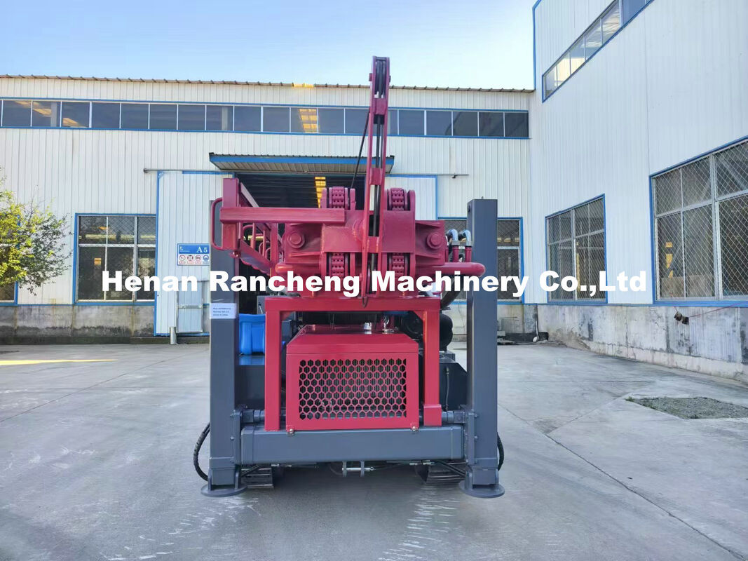 350m Bore Depth 8600Kg Hydraulic Crawler Water Well Drilling Machine Dual-purpose Drill Rig