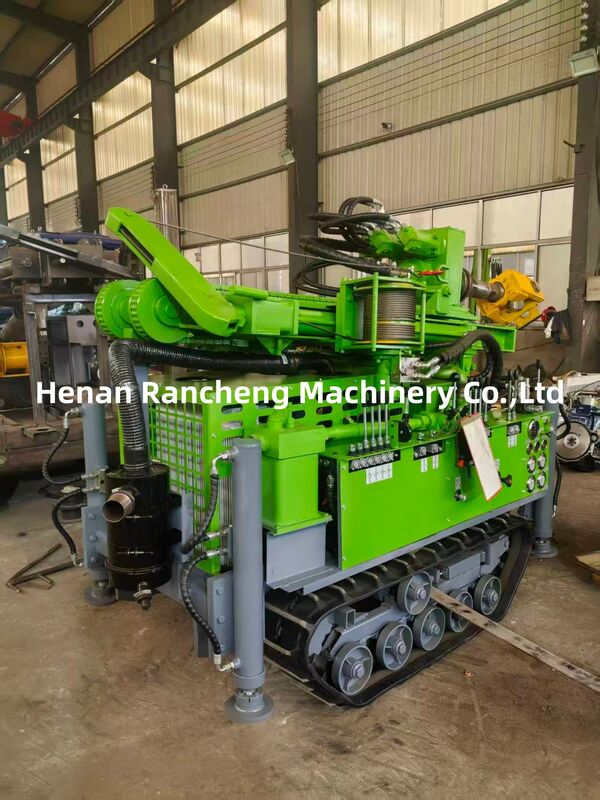 RCF150S Crawler Mounted Rotary Water Well Drilling Rig with 150 Meter Drilling Depth and 42KW Diesel Engine