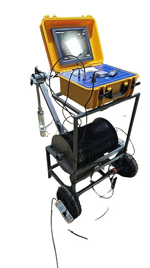 300m Cable Inspection Camera Borehole Video Camer For Easy Probe Exchange