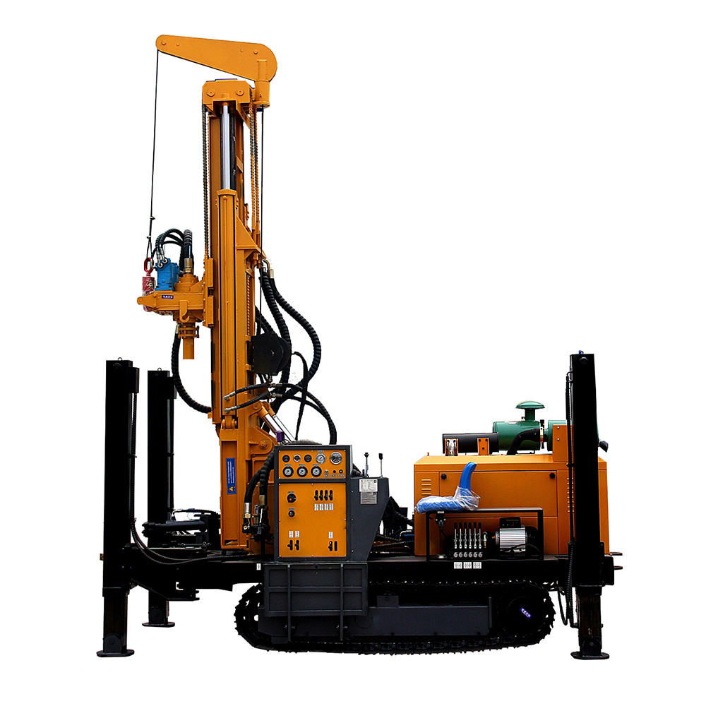 Portable Hydraulic Crawler Core Borehole Pneumatic Water Well Drilling ...