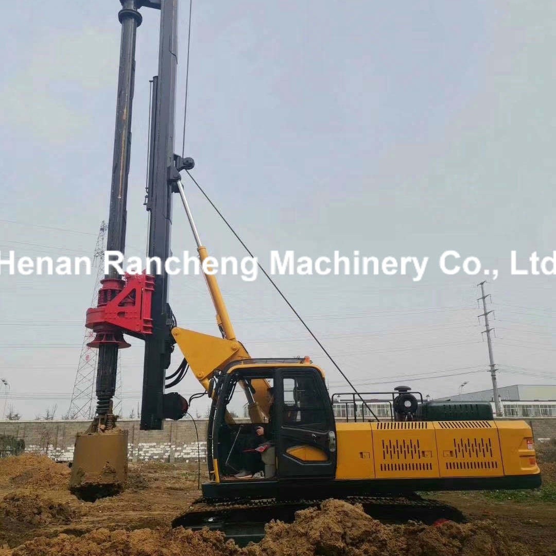 RCQ530 Hydraulic Rotary Drilling Rig 30m Borehole Rock Drill Rotary Machine