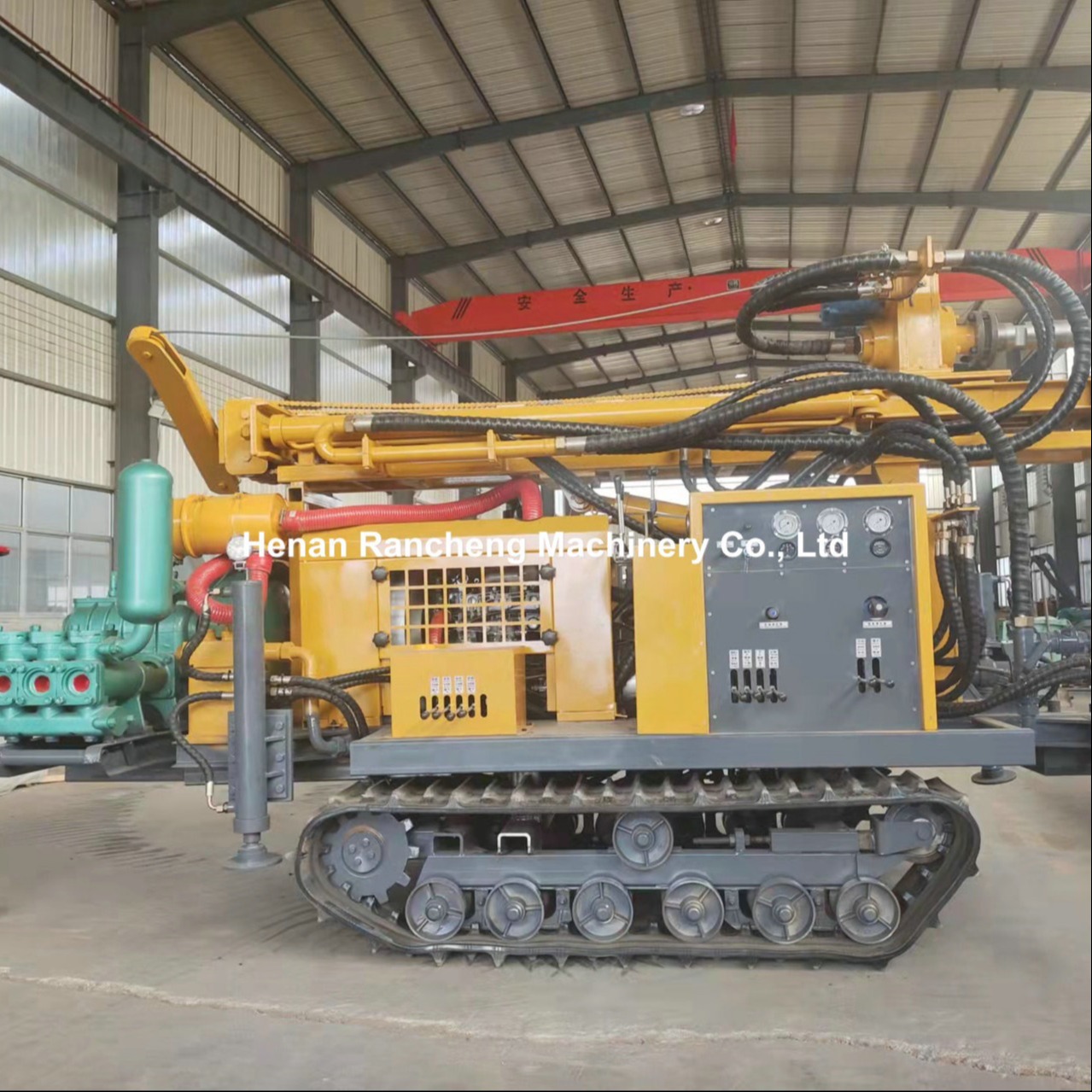 Well Gear Rig Crawler Type Hydraulic Water Well Drilling Rig For Core Drilling Rig ...