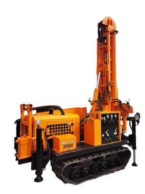 150m Depth Crawler Walking Water Well Drilling Rig Machine With 42KW Diesel Enigine