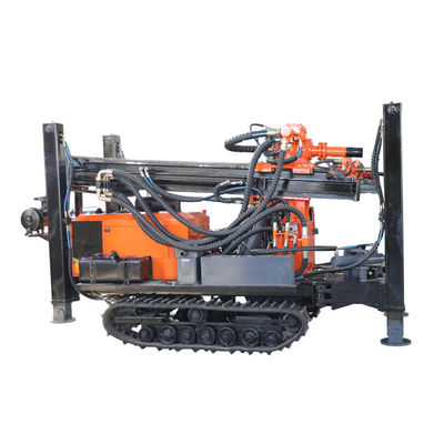 55 KW Fully Diesel Powered Crawler Mounted Water Well Drilling Rig RCF180C
