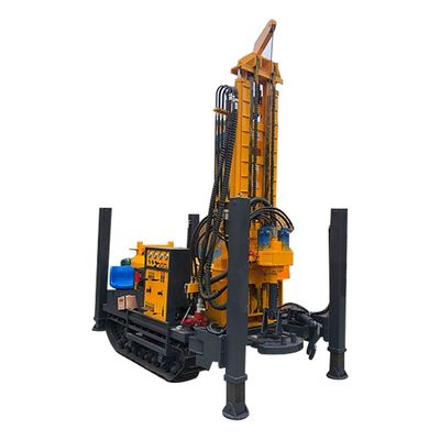 Small Folded Hydraulic Crawler 180m 200m Water Well Drilling Rigs