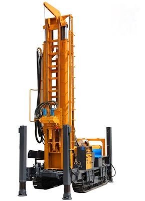 Pneumatic Water Well Drilling Machine 580m Drilling Depth 132KW Engine