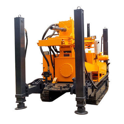 76KW Engine Water Well Drilling Machine 260m Depth Water Drilling Equipment