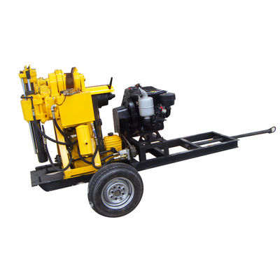 RCJ130W Hydraulic Small Borehole Mutil Functional Drilling Machine with 20HP Diesel Engine