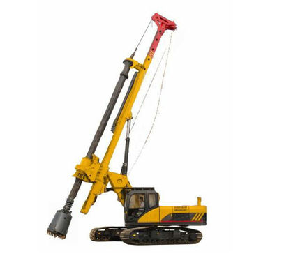 50m Drilling Depth Rotary Drilling Rig With Cu-mmins 190KW Diesel Engine