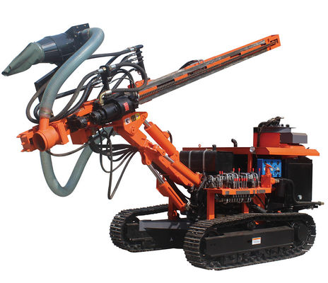 Hydraulic Crawler DTH Drilling Rig Machine 61HP Diesel Engine 40m Bore Depth