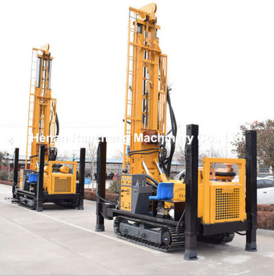 600m Deep  Water Well Diesel Engine Drilling Rig RCF600C DTH Mining Crawler Mounted Machine