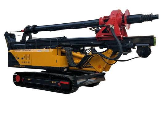 Hydraulic Rotary Drilling Rig Machine 25m Depth 150KW Diesel Engine Power