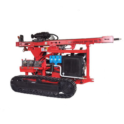 20 - 120m Depth Hydraulic Solar Pile Driver 56KW Power 2000mm Once Promotion