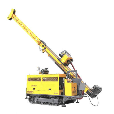 680m - 1500m Depth Core Drilling Rig 195HP Diesel Engine Crawler Mounted Drill Machine