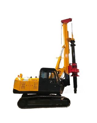 Crawler Mounted Rotary Drilling Equipment 190KW Engine Power 60m Piling Depth