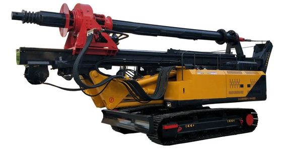 Hydraulic Small Rotary Drilling Rig 15m Bore Depth 110KW Diesel Engine