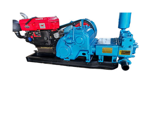 100mm Piston Stroke Drilling Mud Pump 28HP 95mm Cylinder Diameter
