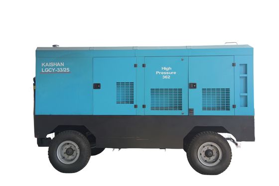 2.5Mpa Work Pressure 550HP Drilling Air Compressor 33m³ / min Capacity