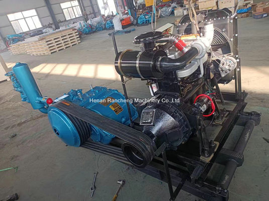 Diesel Engine Type Max 600L/Min Mud Pump By Electric Motor