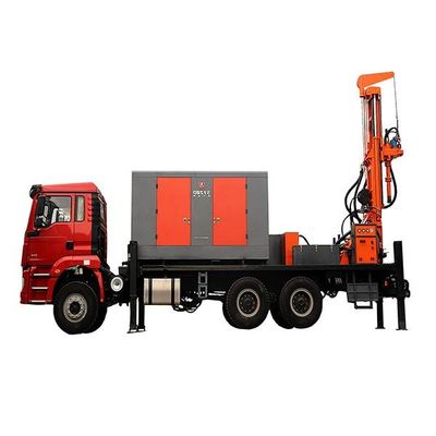 200m Drilling Depth Water Well Drill Rig 118HP Cummins 115 - 350mm Bore Dia