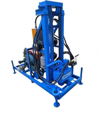 100mm - 450mm Dia Portable Water Drilling Machine 150m Depth With Two Wheels