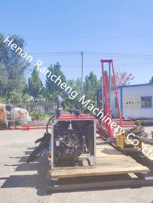100-240RPM Winch Rated Rotary Speed Small Core Drilling Rig Portable Core Drilling Equipment For Intensity Drilling