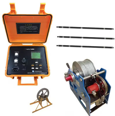 500m Portable Geophysical Borehole Logging Equipment Water Well Logging Equipment For Water Detector