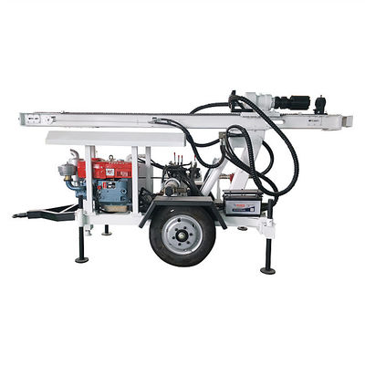 RC120W Small Water Well Drilling Machine Suitable for down-the-hole hammer and rotary drilling
