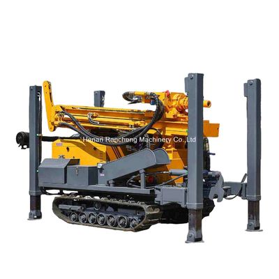 Hot Selling Depth 200m Crawler Mounted Water Well Drilling Machine 58KW YuChai Diesel Engine